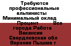 Требуются профессиональные альпинисты. › Минимальный оклад ­ 90 000 › Процент ­ 20 - Все города Работа » Вакансии   . Свердловская обл.,Верхняя Пышма г.